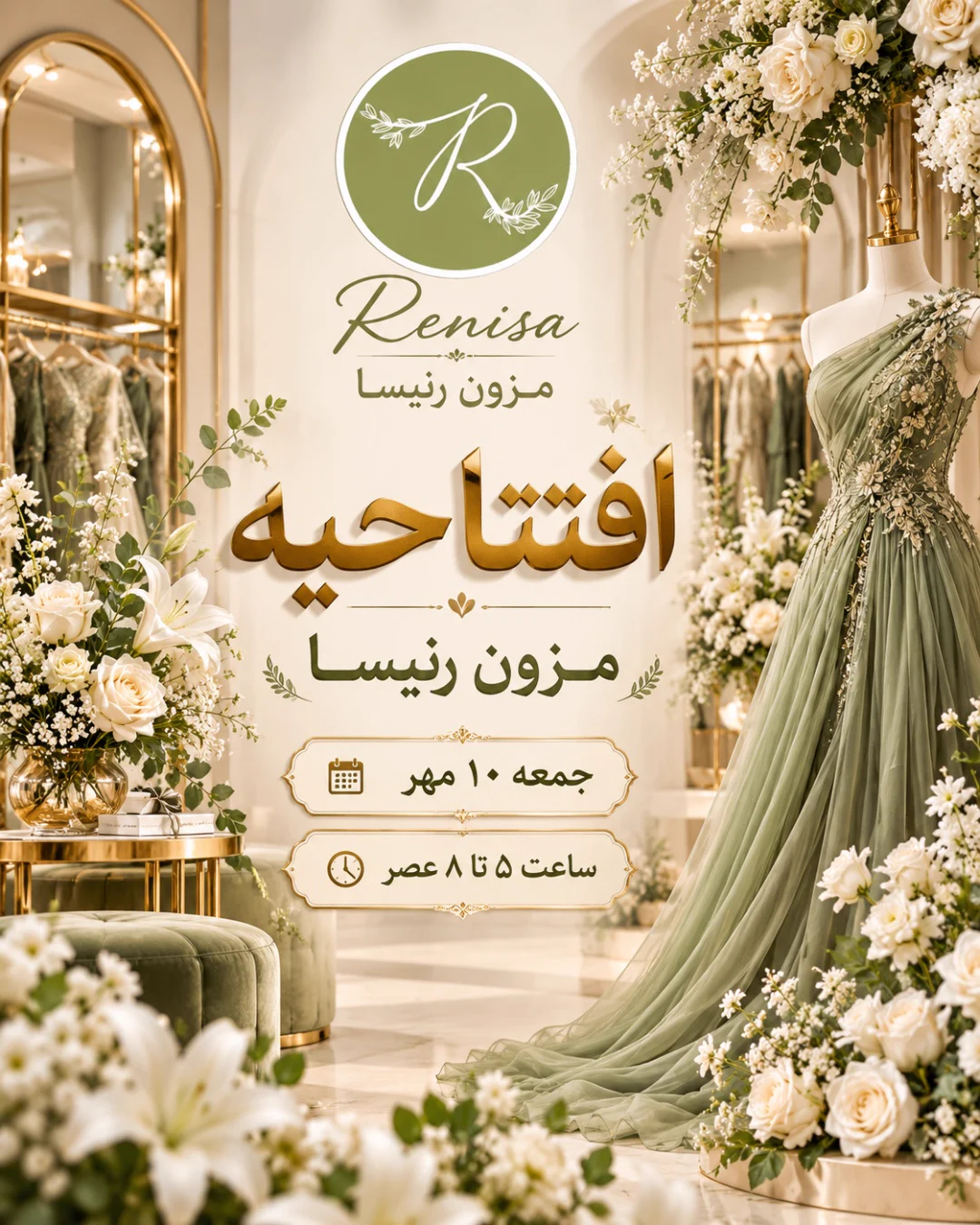 افتتاحیه مولتی برند رنیسا — مزون رنيسا