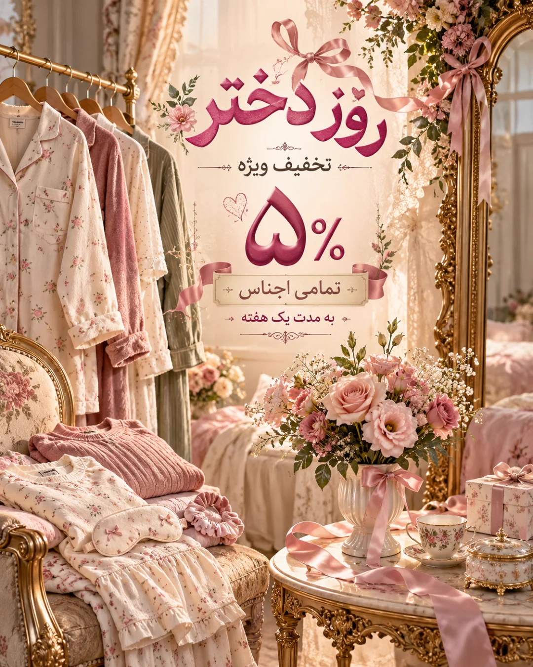 تخفیف روز دختر از ثنا پورشکر — ثنا پورشکر تخفیف روز دختر از ثنا پورشکر — ثنا پورشکر